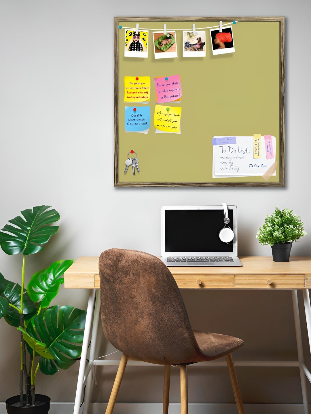 

ArtzFolio Wooden Notice Board, Yellow