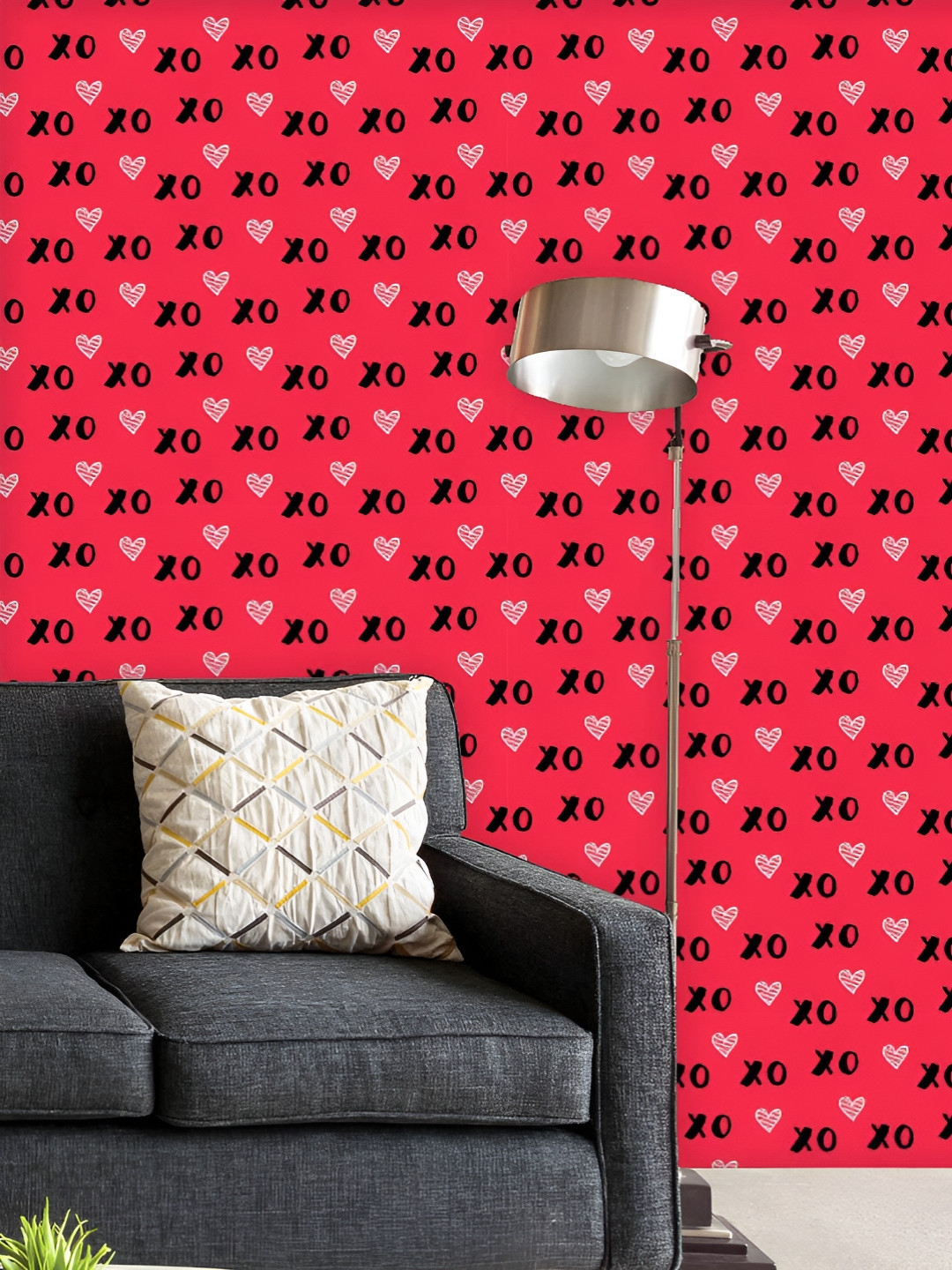 

ArtzFolio Printed UV-Resistant Anti-Bacterial Hipster Symbols Peel & Stick Wallpaper, Multi