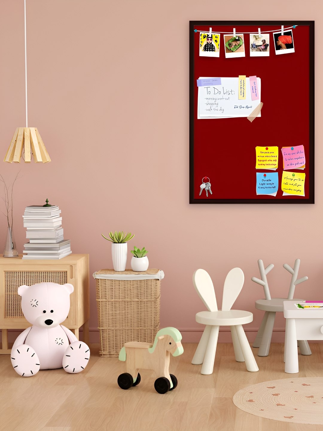 

ArtzFolio Wooden Notice Board, Brown