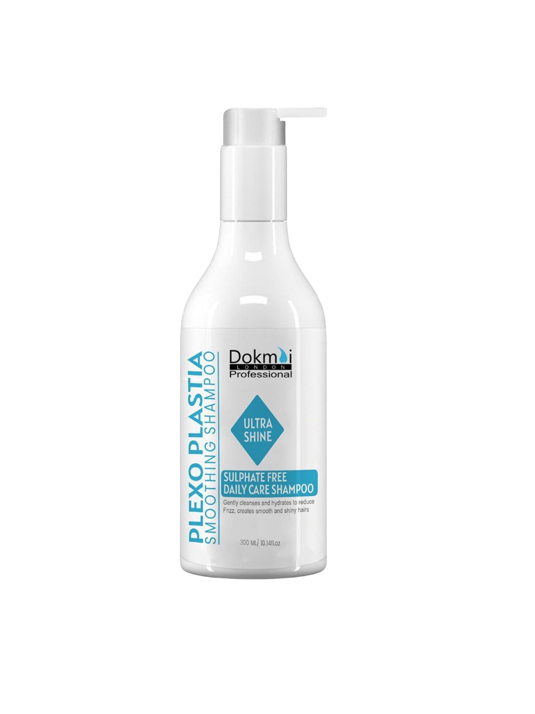 

Dokmai London Plexo Plastia Ultra Shine Smoothing Shampoo- 330 ml, Transparent