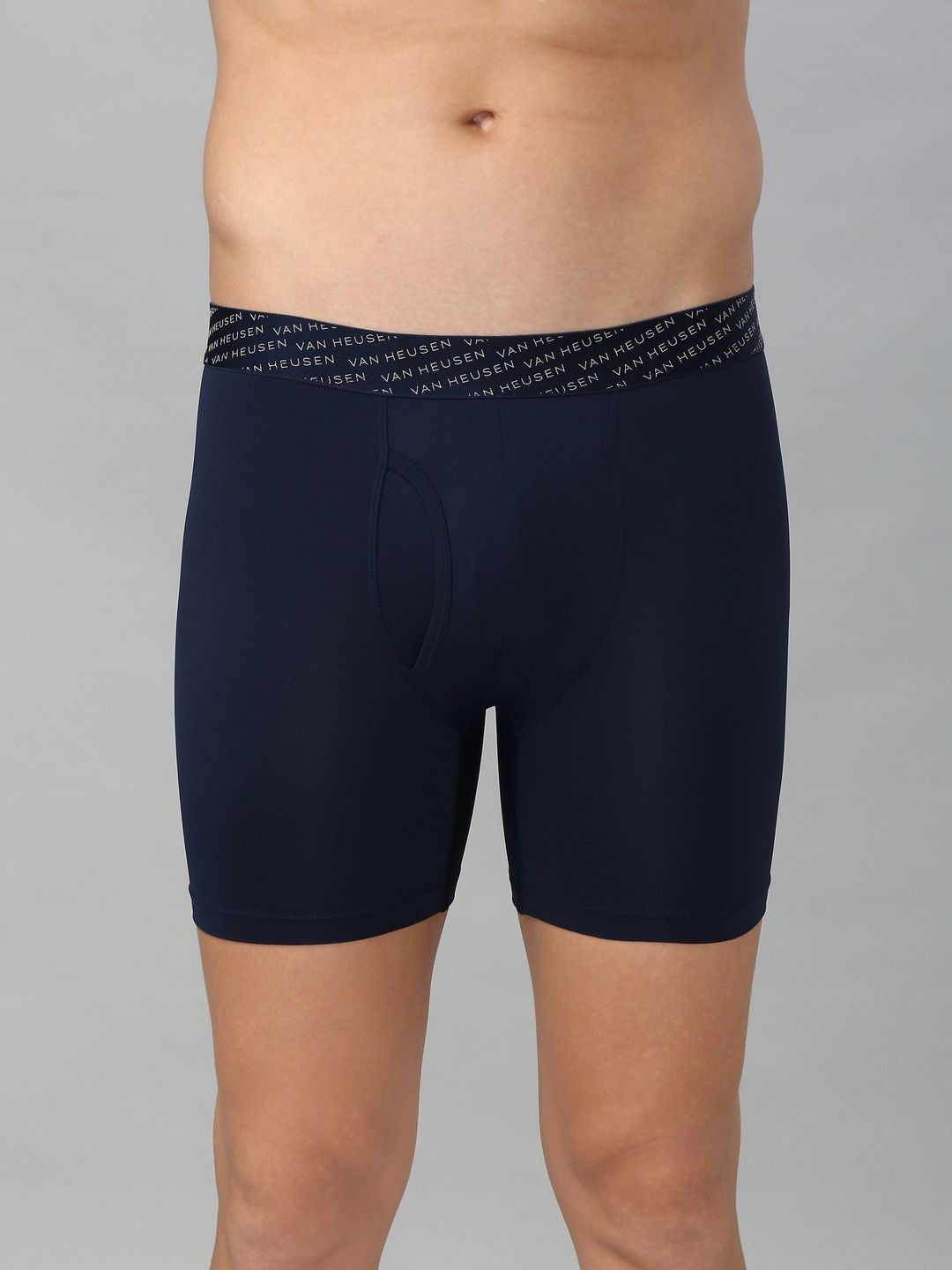 

Van Heusen Men Flexi Stretch Tactel Boxer Brief, Blue