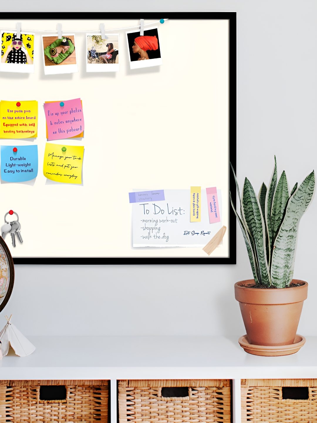 

ArtzFolio Wooden Notice Board, White