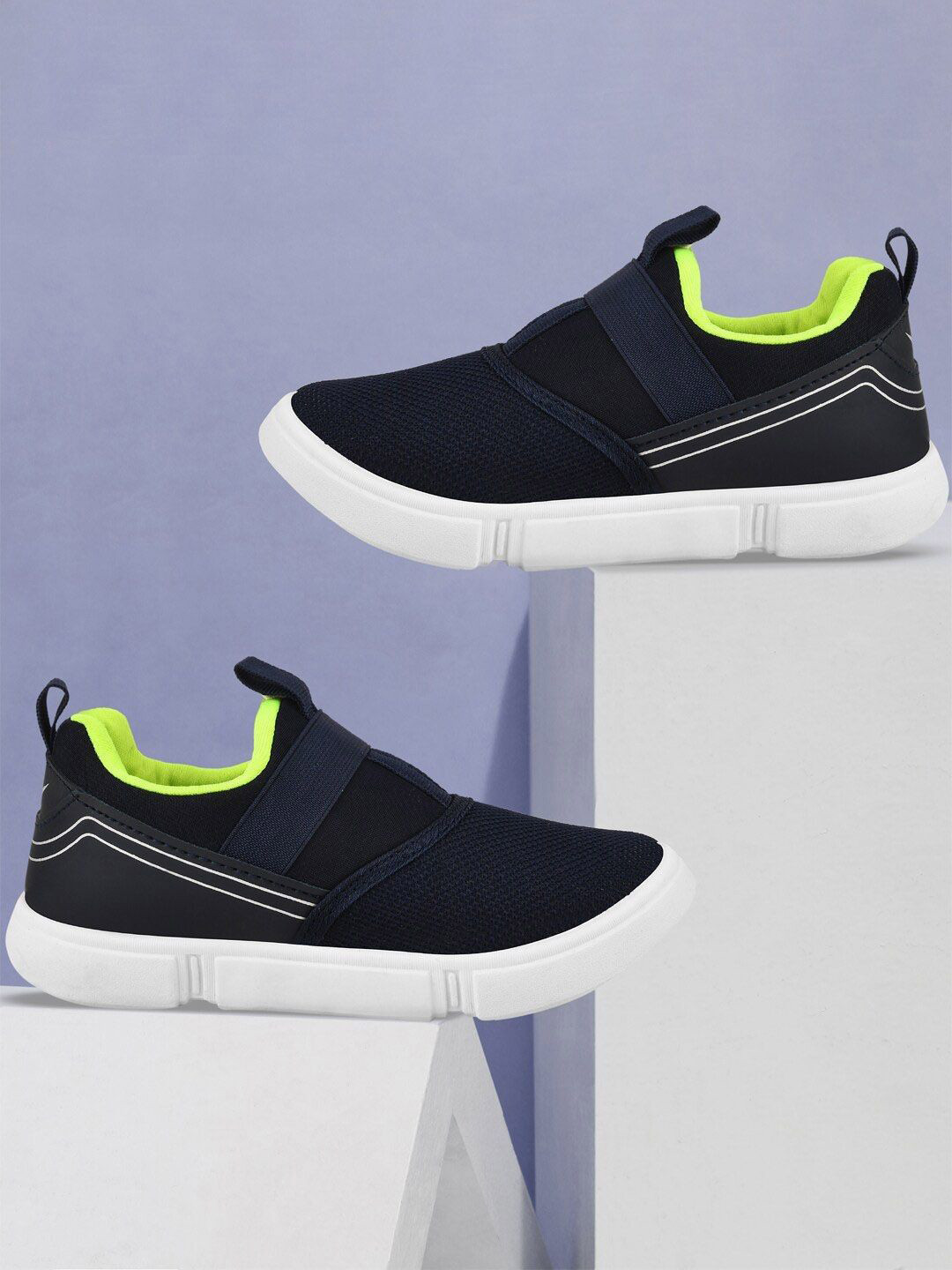 

YK Boys Lightweight Slip-On Sneakers, Blue