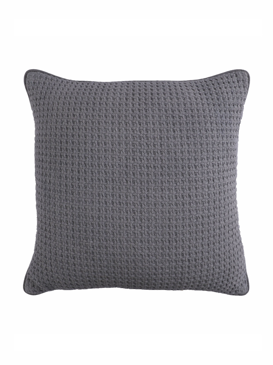 

HOMPRIN Grey Square Cushion Covers