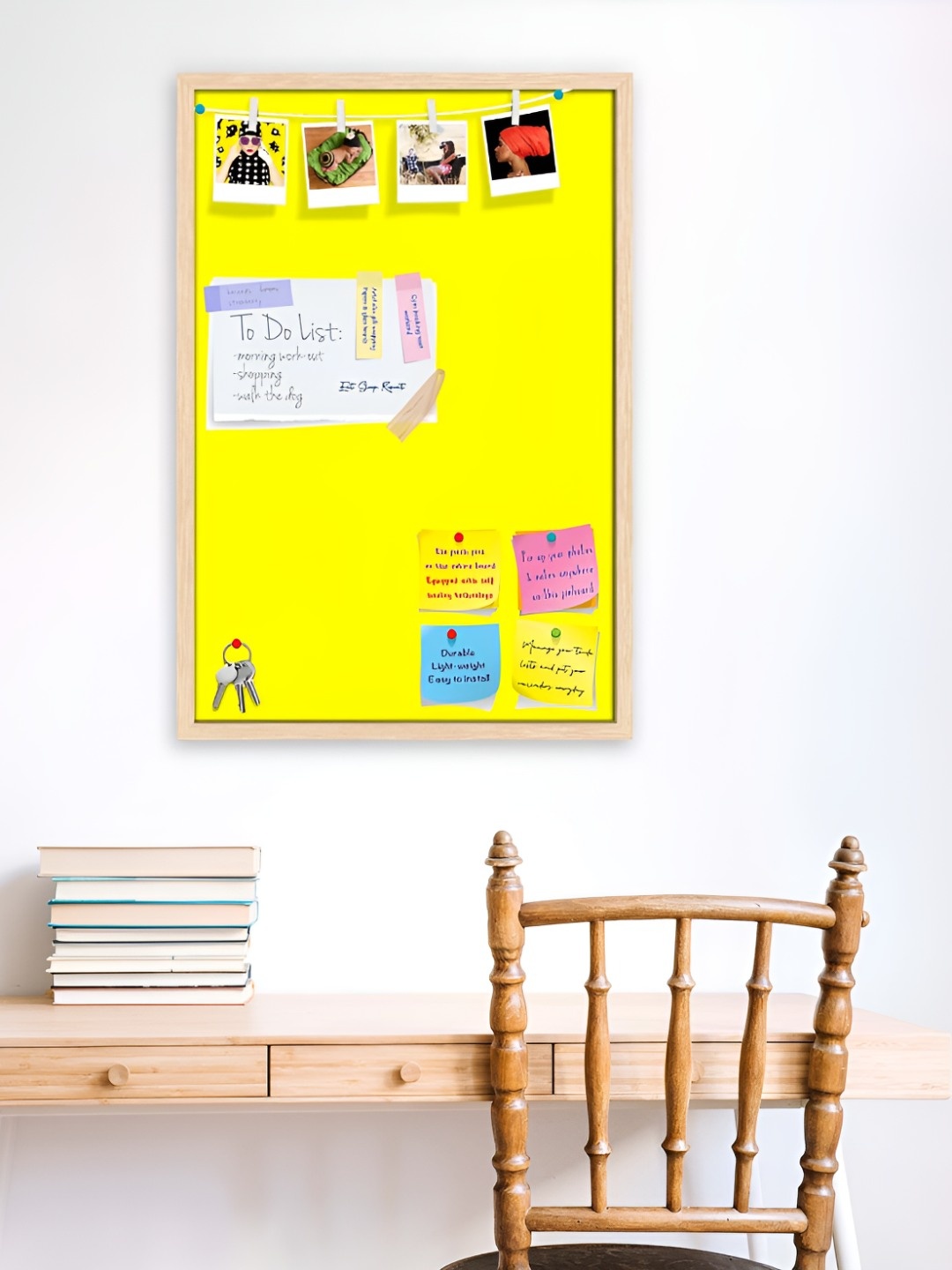 

ArtzFolio Wooden Notice Board, Yellow