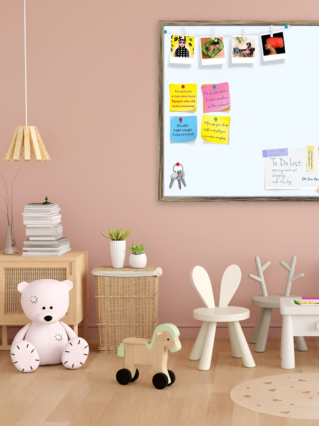 

ArtzFolio Wooden Notice Pin Board, White