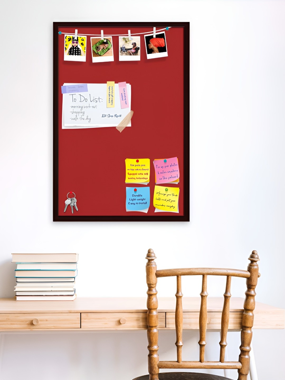 

ArtzFolio Wooden Notice Board, Brown