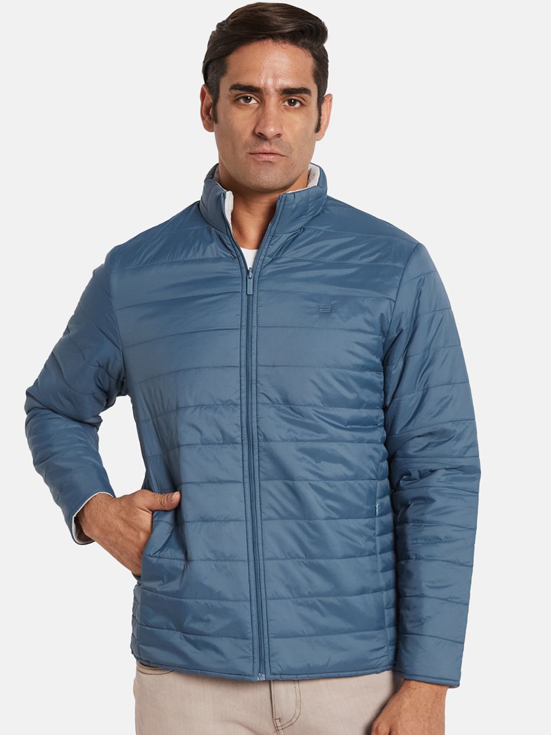 

METTLE Men Jacket, Blue