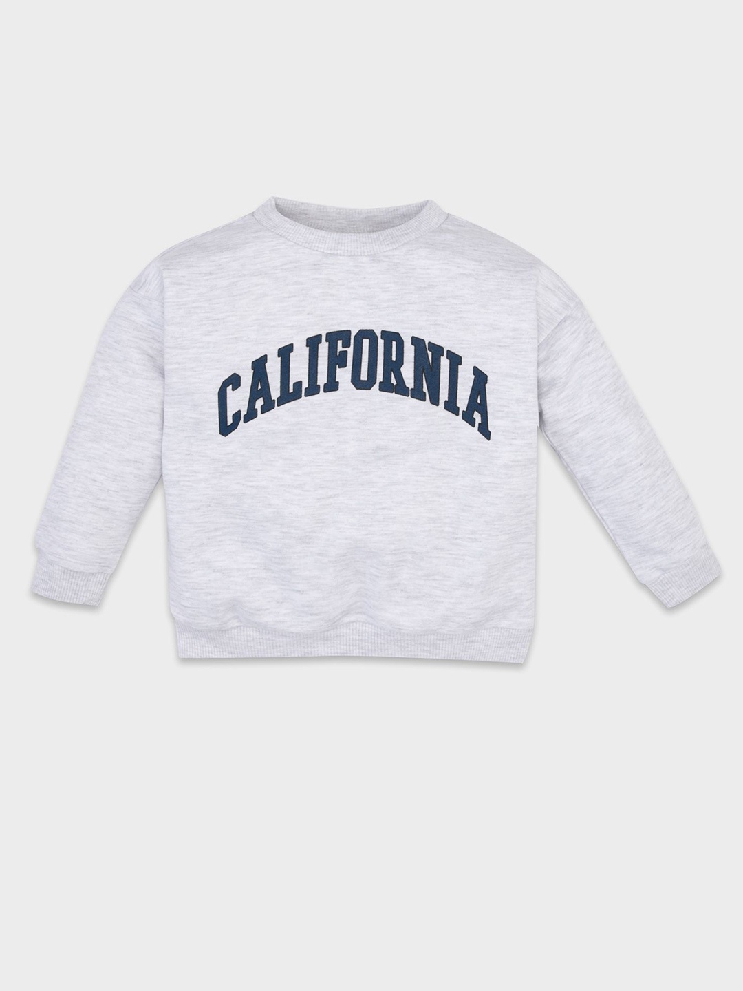 

DeFacto Boys Round Neck Long Sleeves Crop Pullover, Na