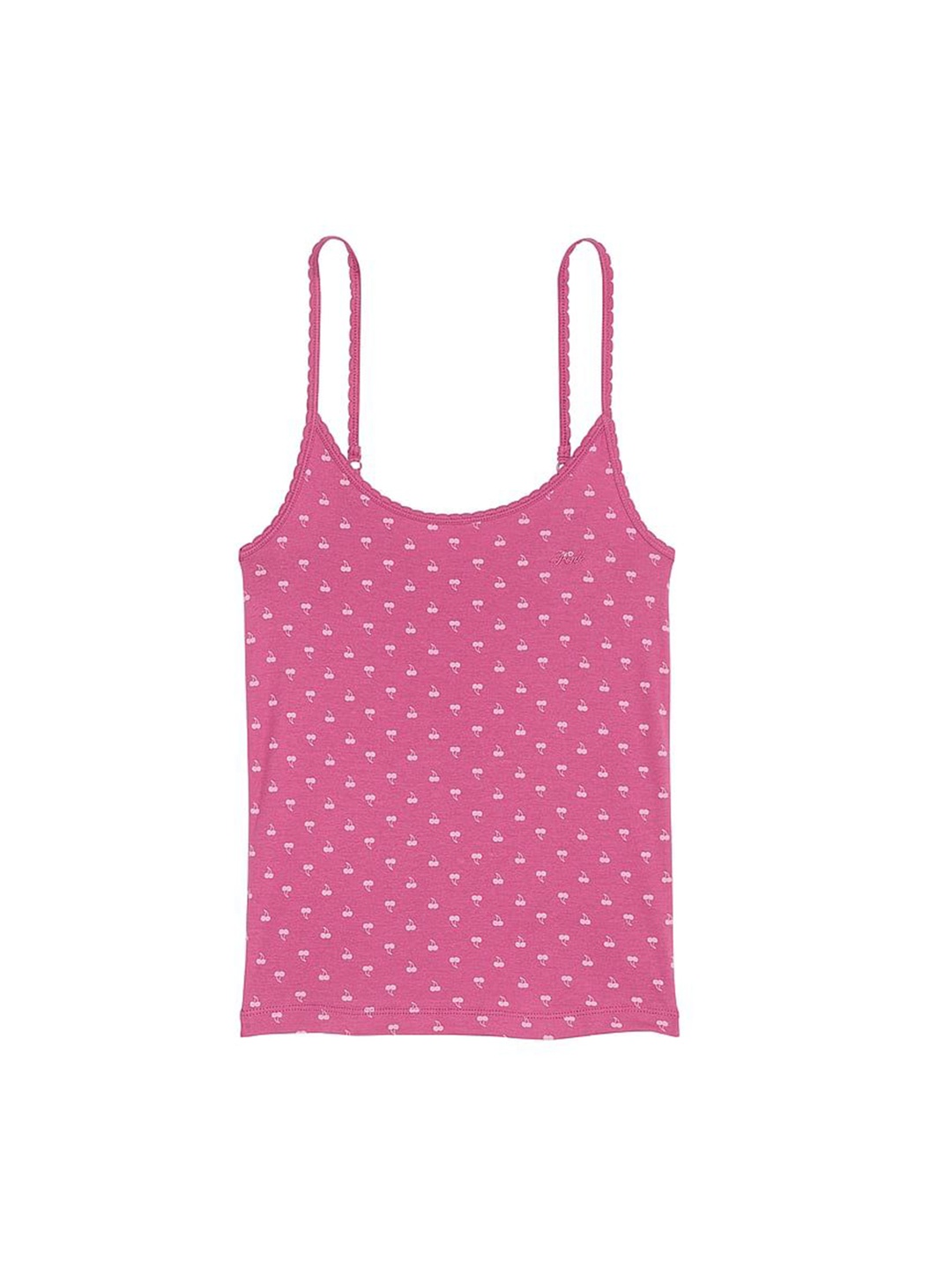 

Victoria's Secret Women Printed Non-Padded Camisoles, Pink