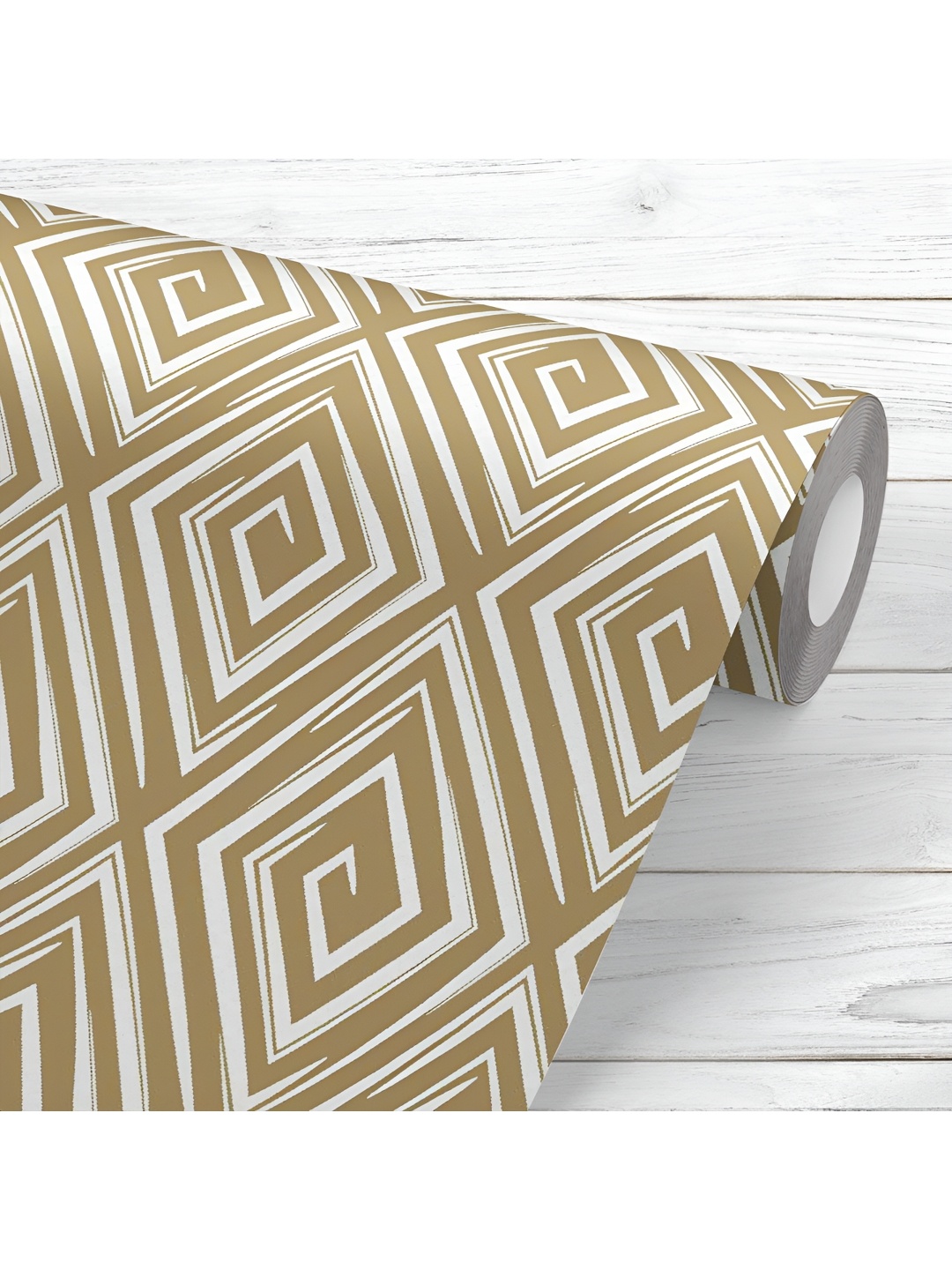 

ArtzFolio Camel Brown & White Printed UV-Resistant Peel & Stick Wallpaper