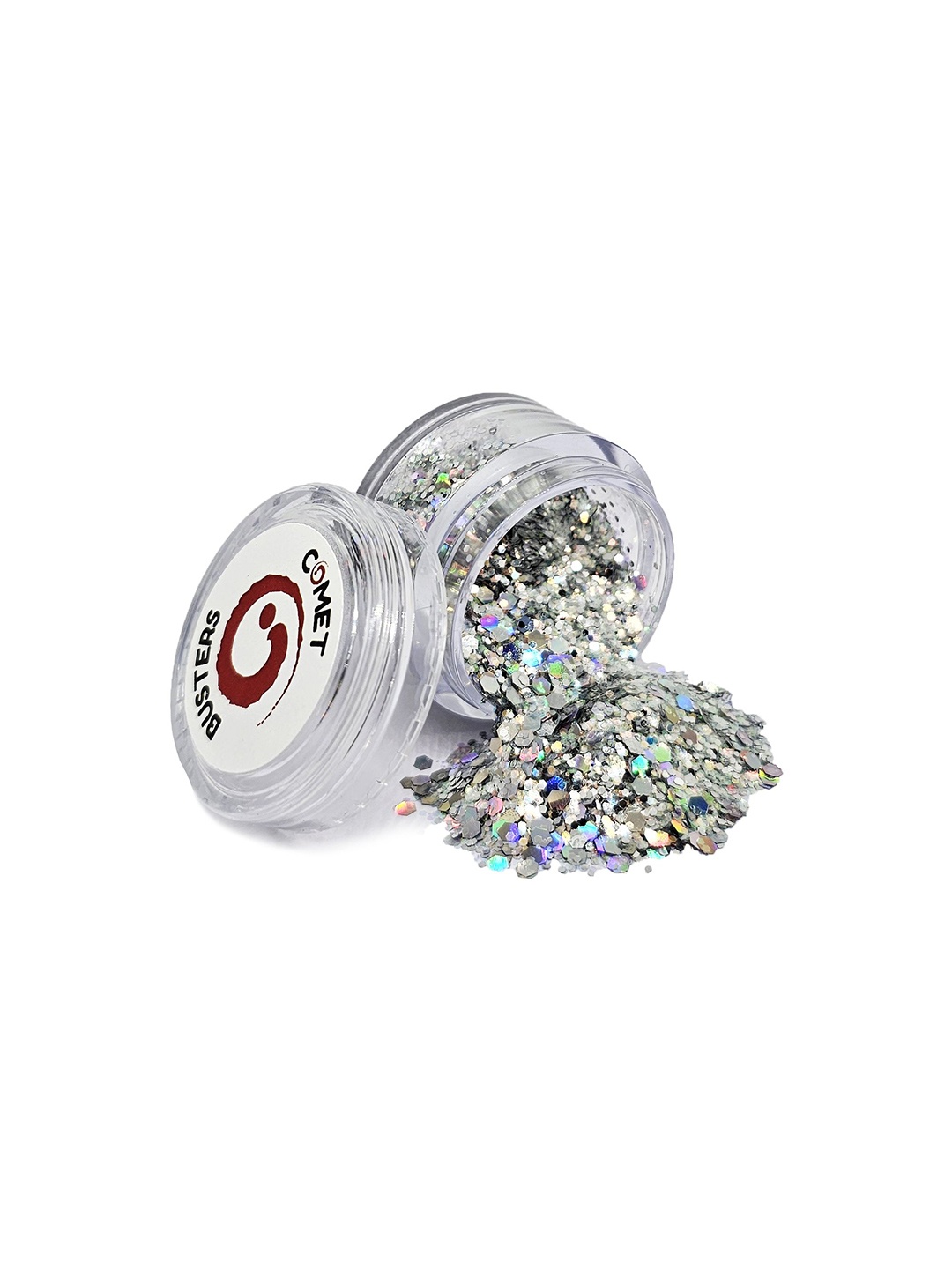 

Comet Busters Chunky Glitter Shimmer Body & Eyeshadow - 5g - Silver