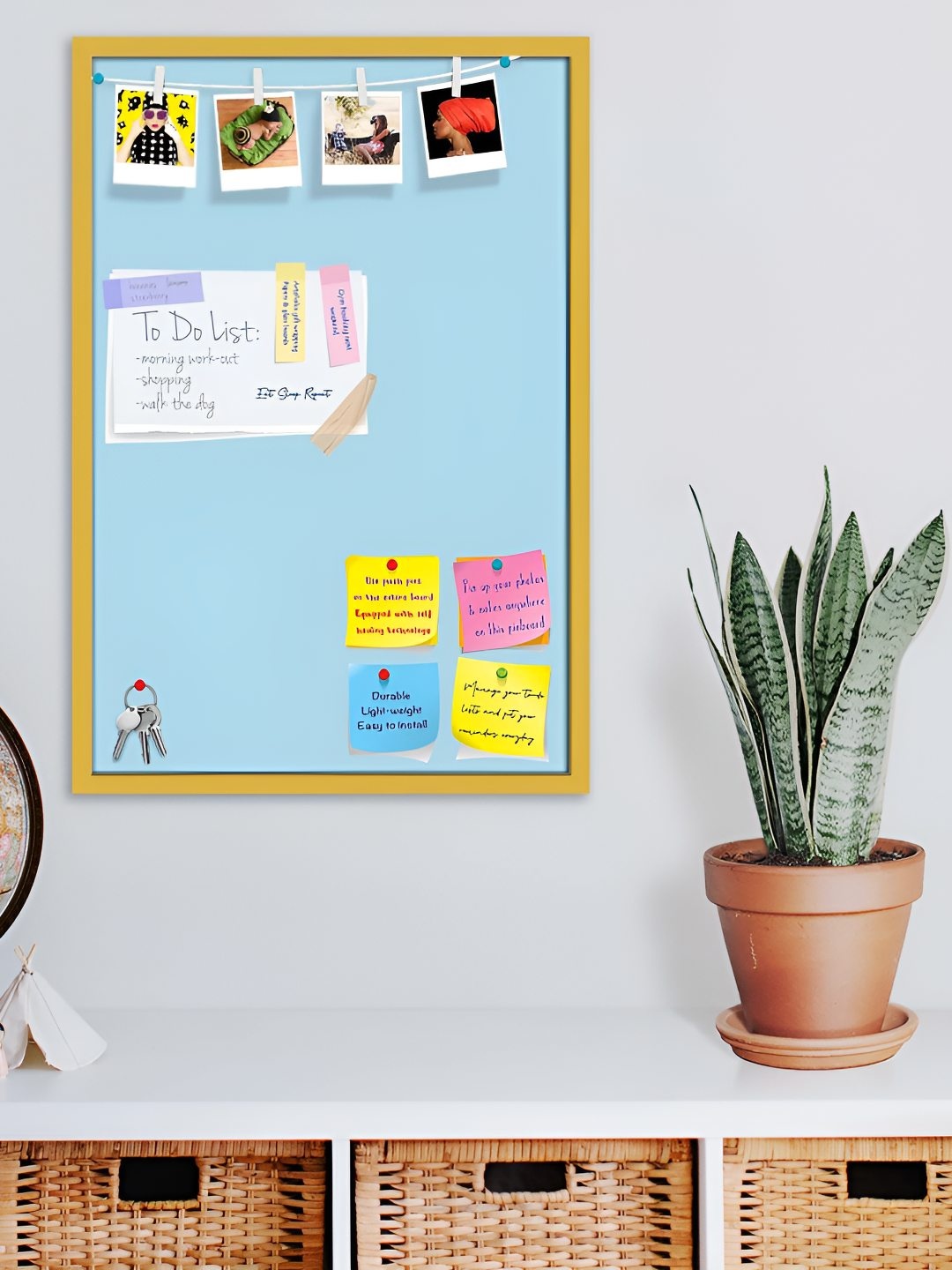 

ArtzFolio Wooden Notice Board, Blue
