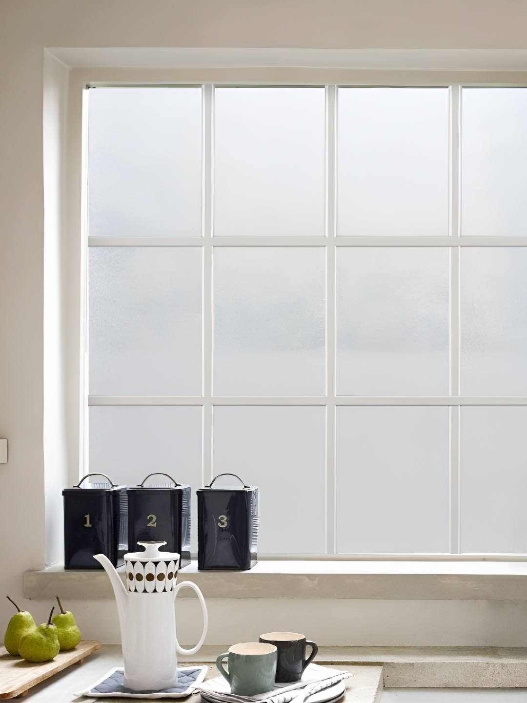 

CVANU Transparent Self-Adhesive Window Film