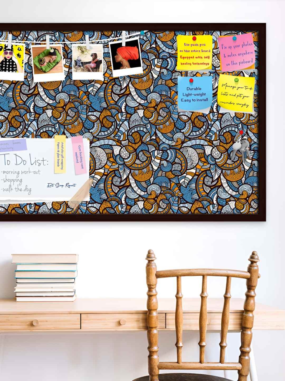 

ArtzFolio Wooden Notice Pin Board, Multi