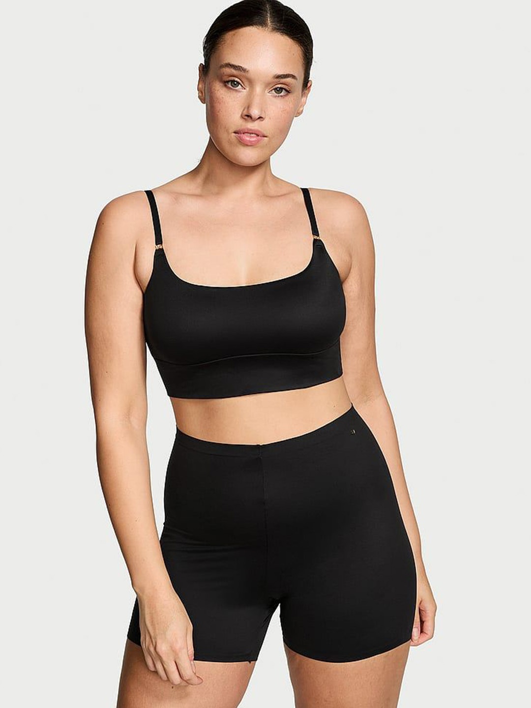 

Victoria's Secret Women High-Rise Sports Shorts, Black