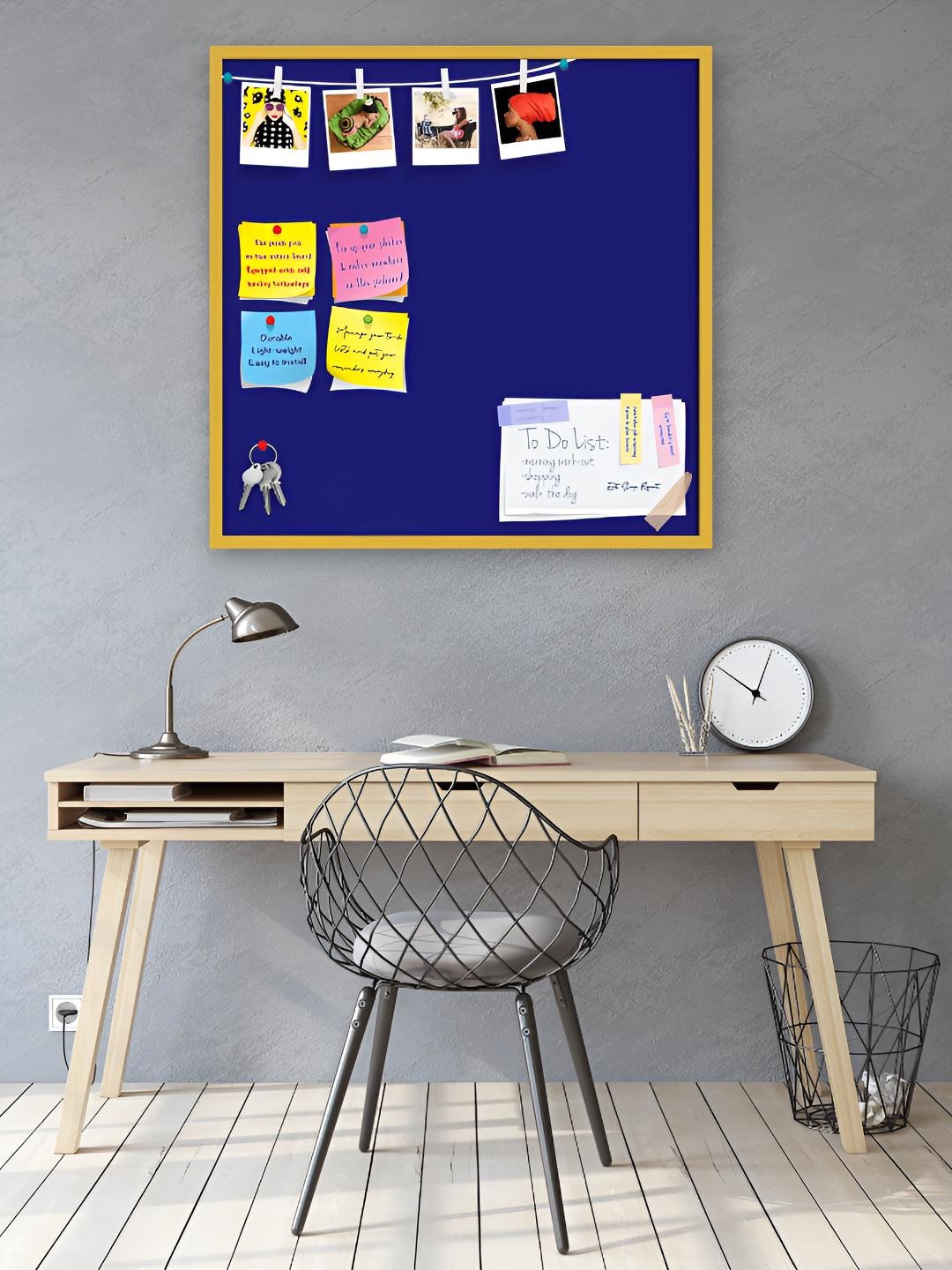 

ArtzFolio Wooden Notice Pin Board, Blue