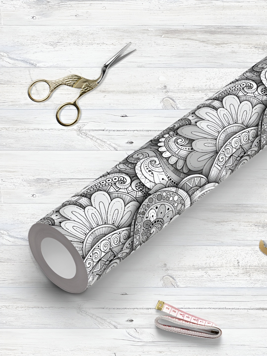 

ArtzFolio Black & White Printed UV Resistant Wallpaper