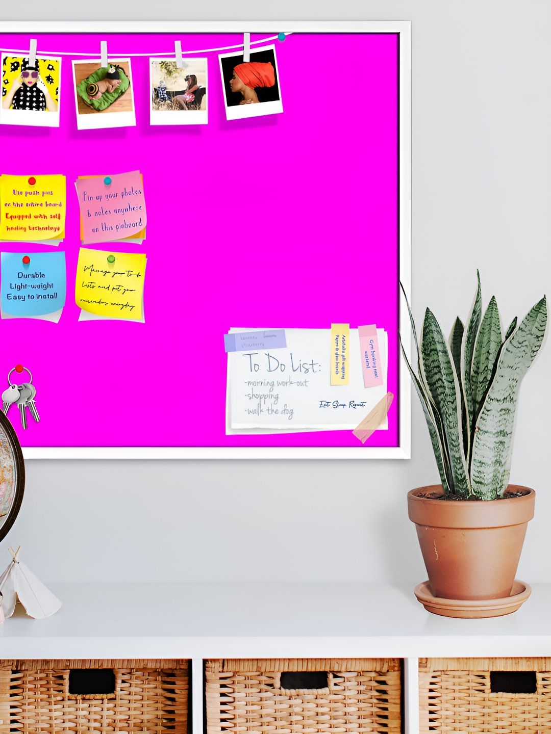 

ArtzFolio Wooden Notice Board, Purple
