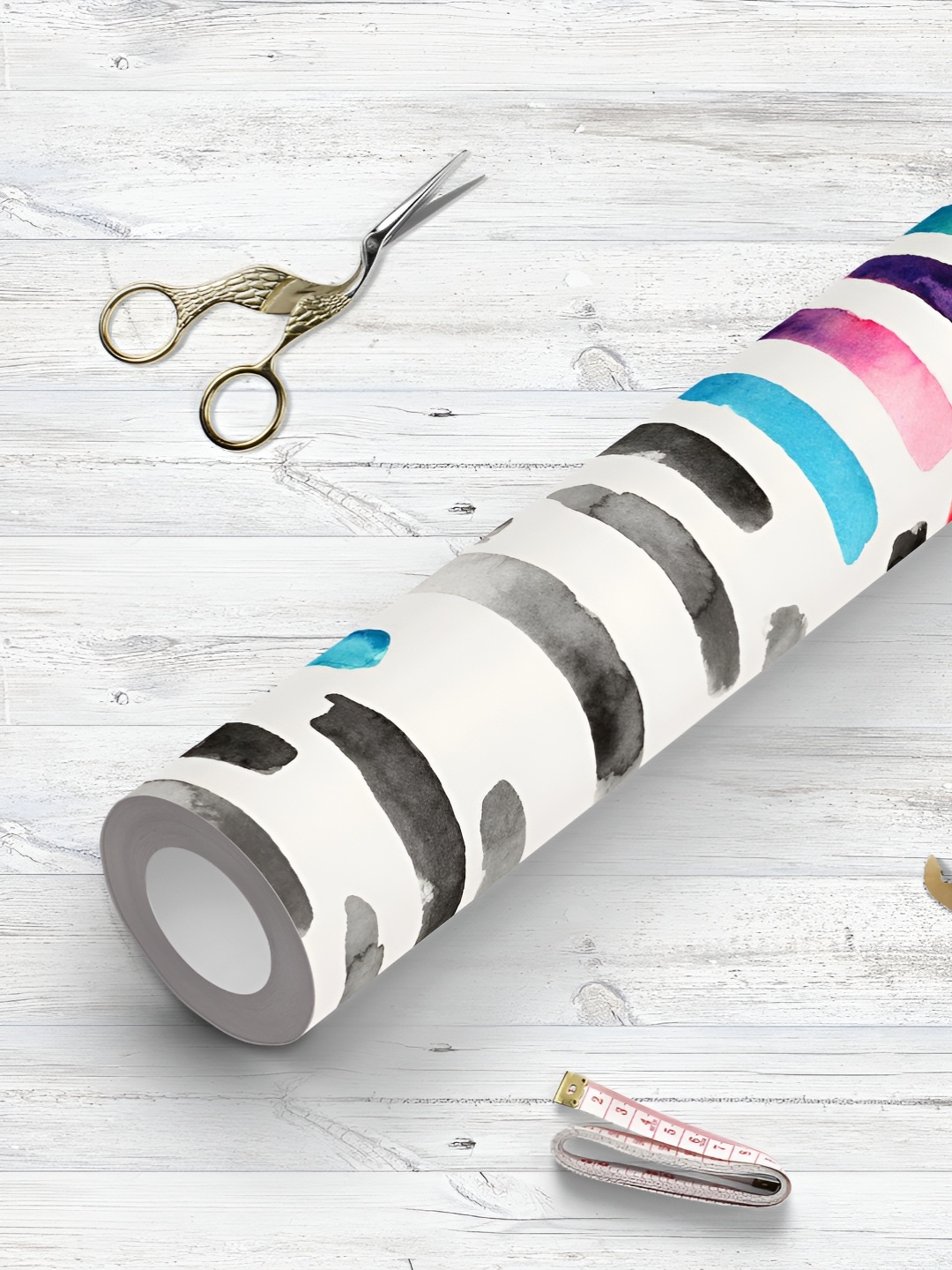 

ArtzFolio White & Black Printed UV Resistant Wallpaper