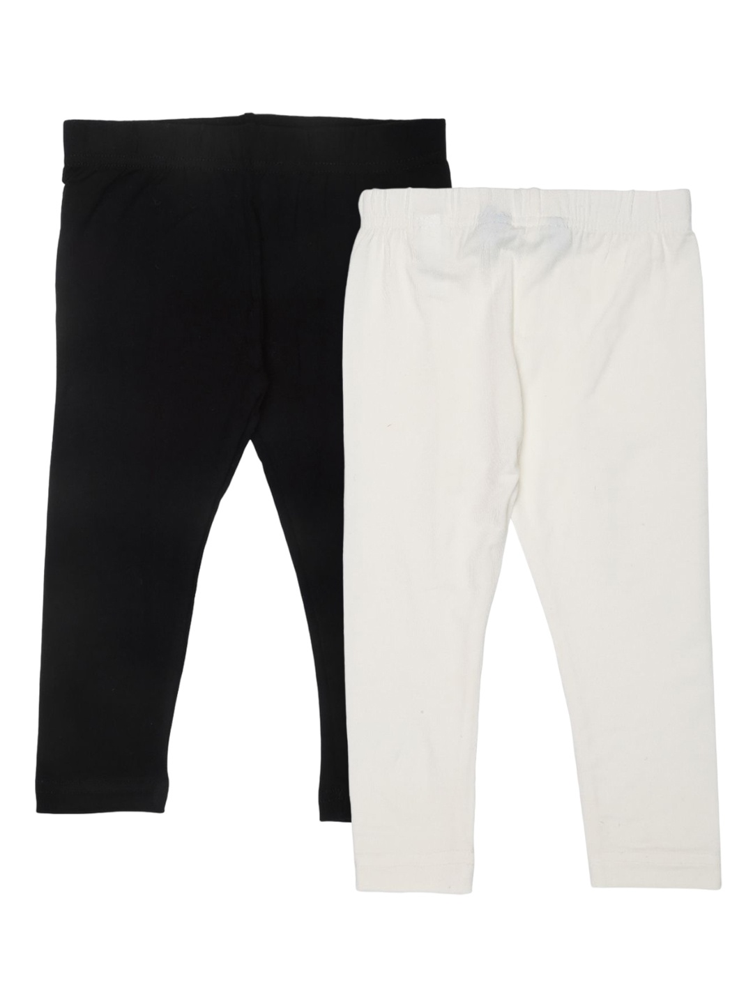 

De Moza Girls Pack Of 2 Ankle-Length Leggings, Black