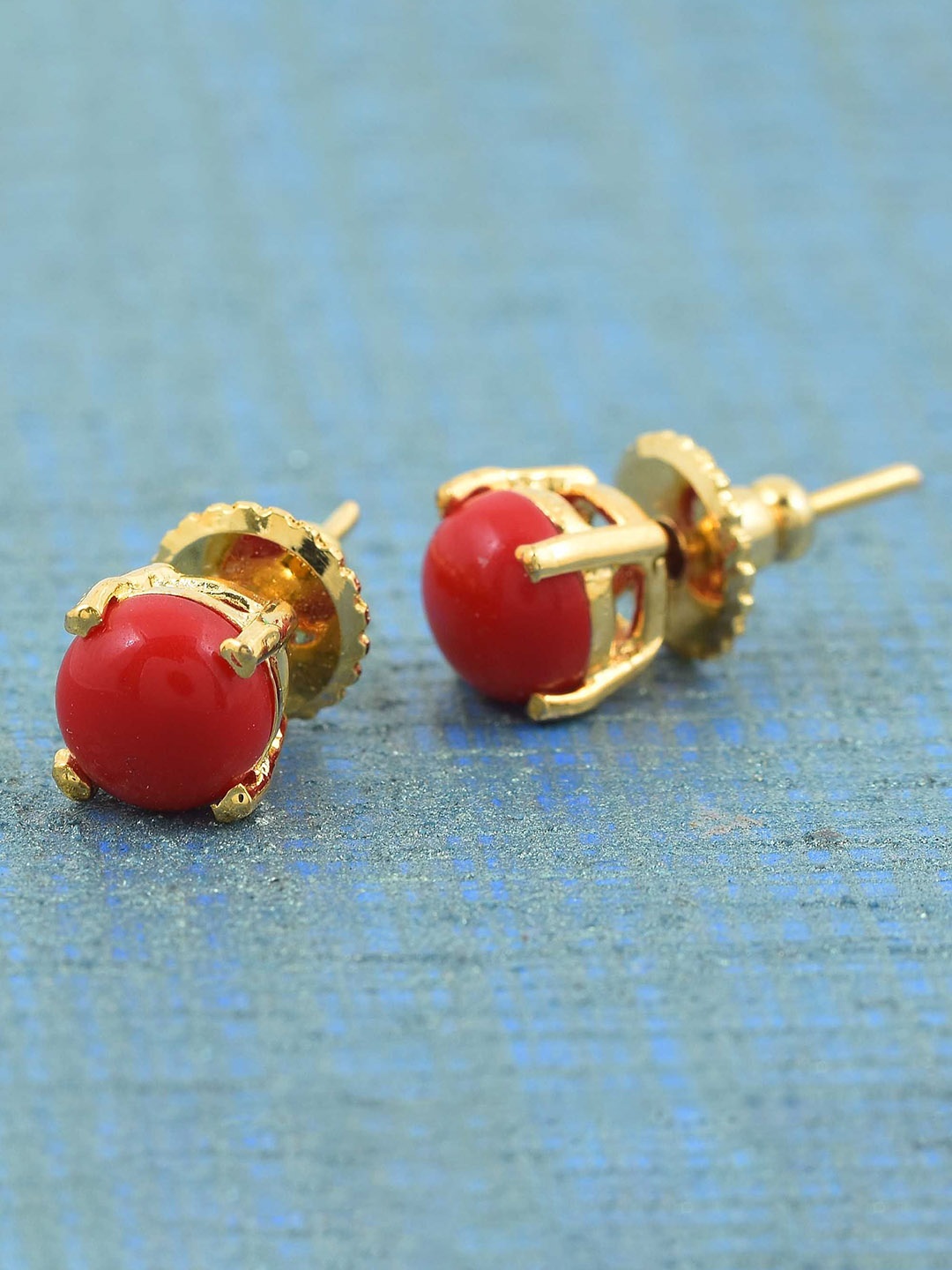 

MEMOIR Gold Plated Contemporary Drop Earrings