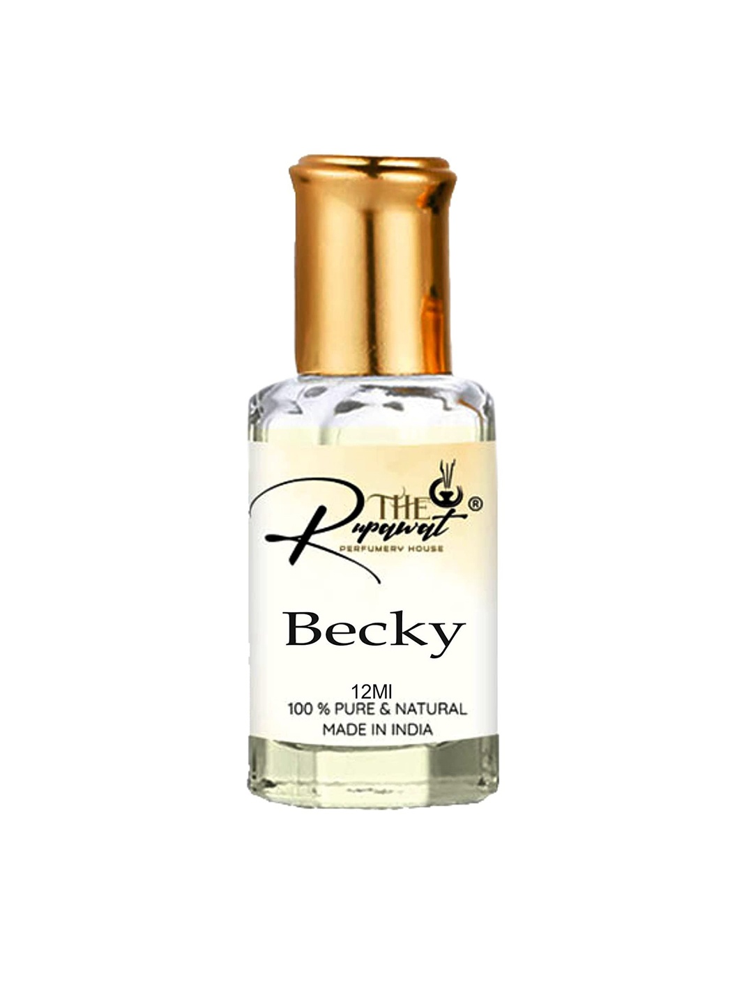 

THE RUPAWAT Perfumery House Becky Pure & Natural Alcohol-Free Attar - 12 ml, Transparent