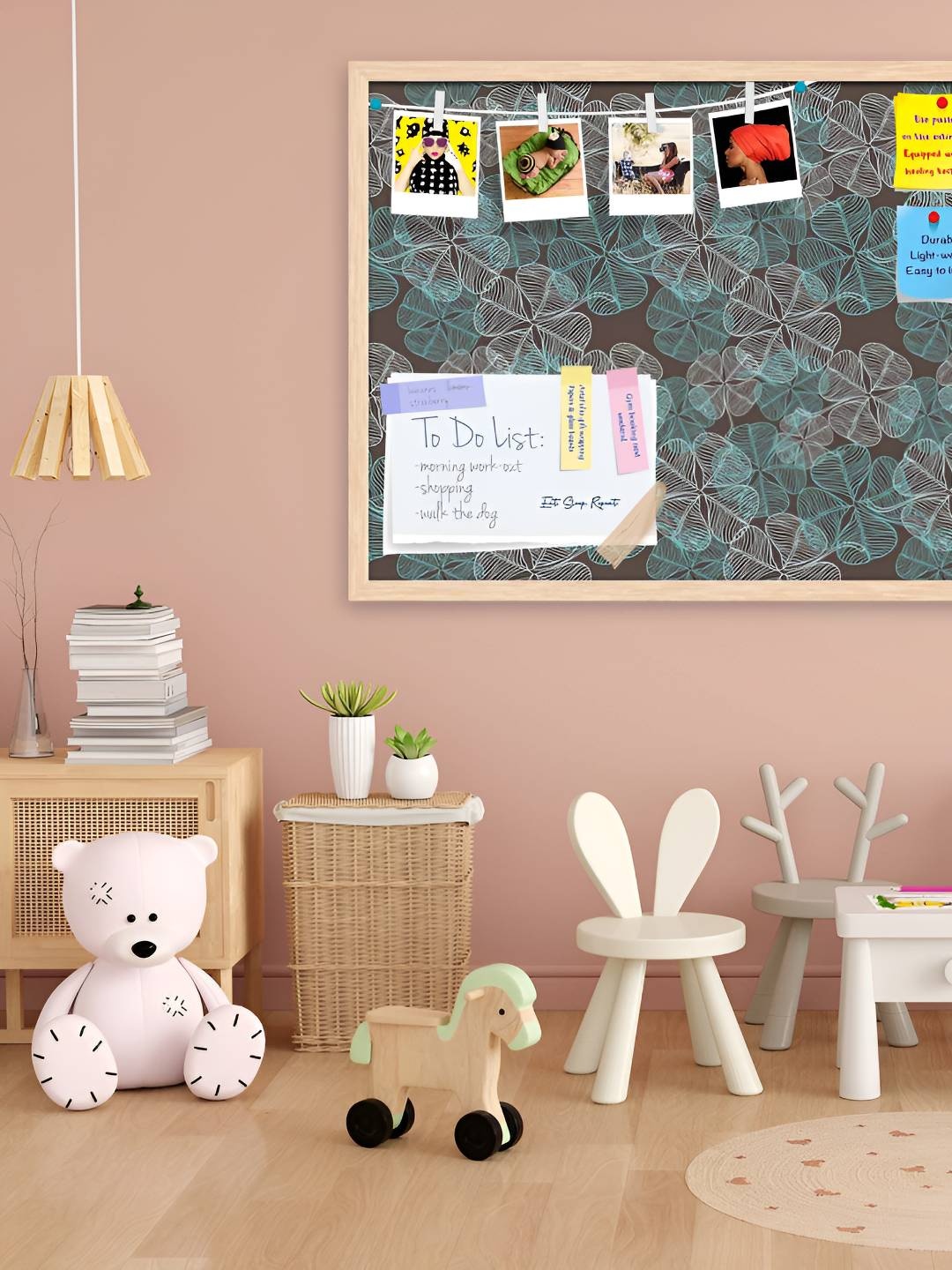 

ArtzFolio Wooden Notice Pin Board, Multi