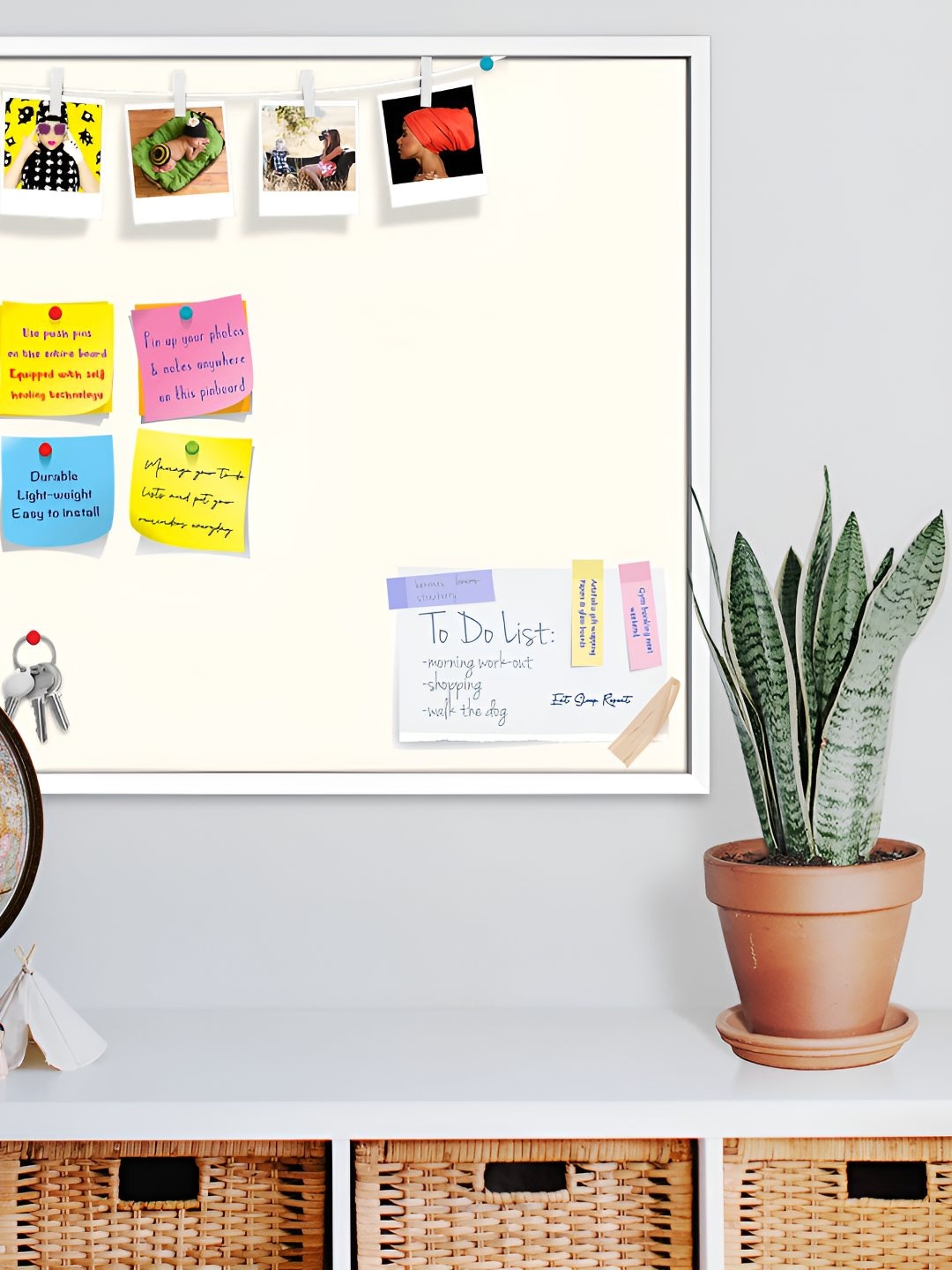 

ArtzFolio Wooden Notice Board, White