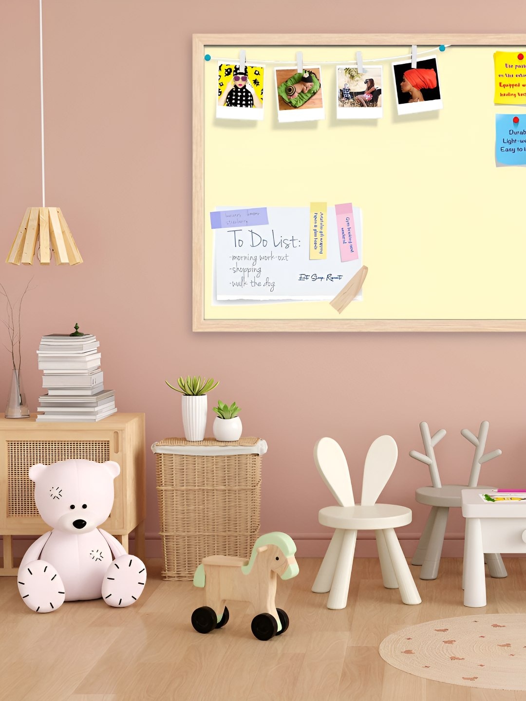 

ArtzFolio Wooden Notice Pin Board, Yellow
