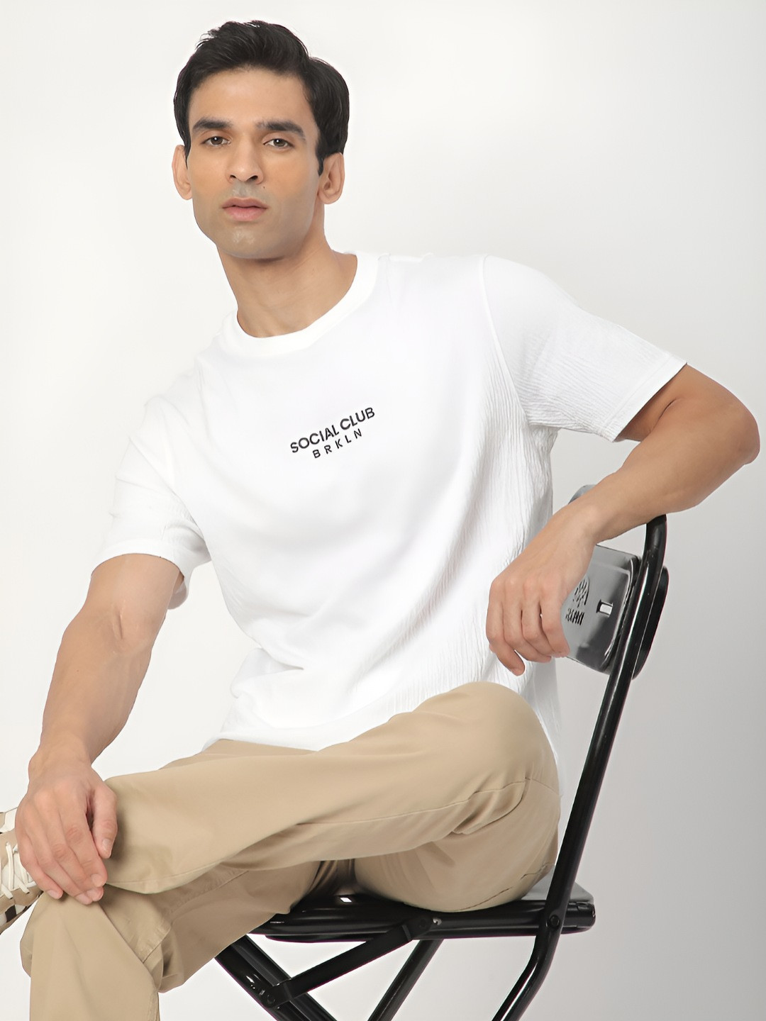 

R&B Men T-shirt, White