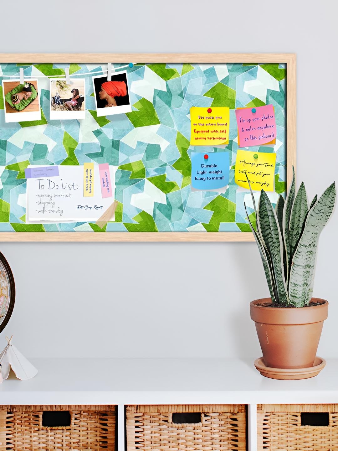 

ArtzFolio Wooden Notice Pin Board, Multi
