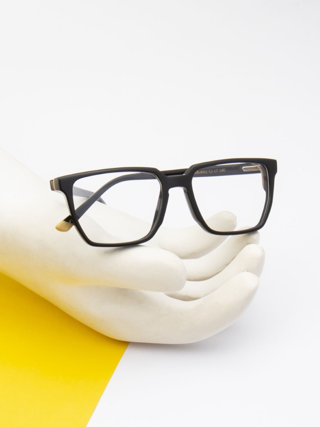 

Ted Smith Unisex 100% Acetate Full Rim Square Frames, Black