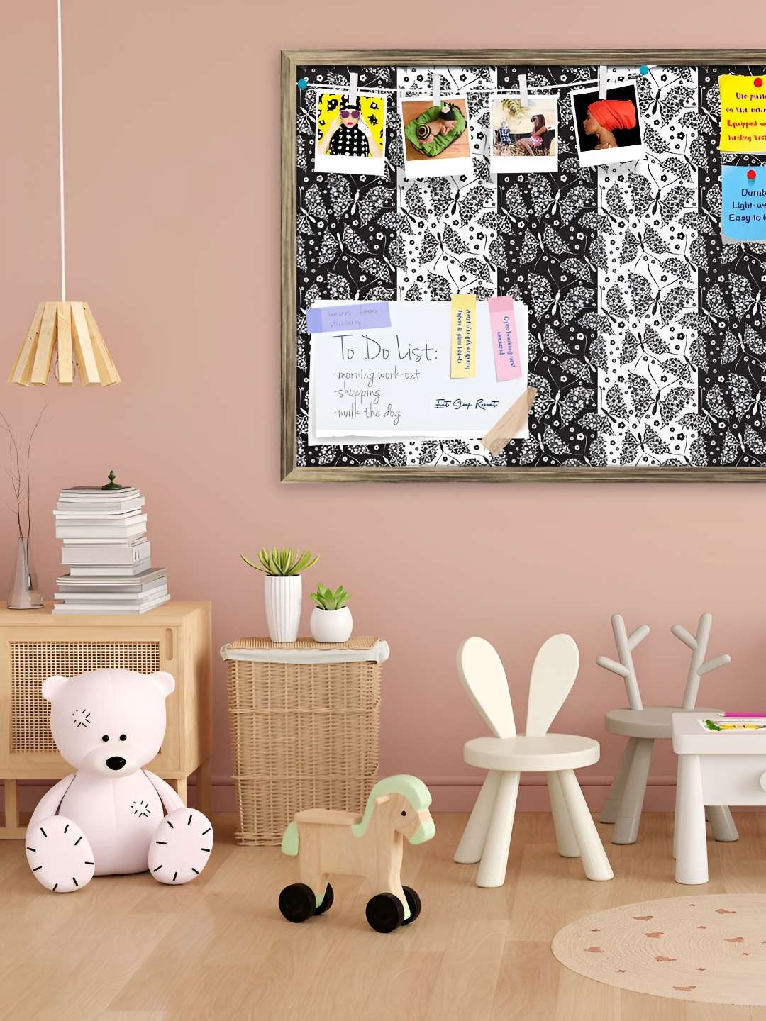 

ArtzFolio Wooden Notice Pin Board, Multi