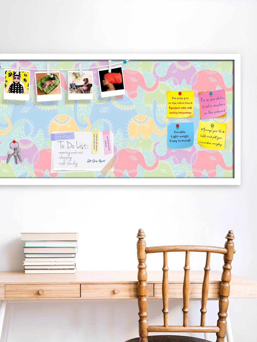 

ArtzFolio Wooden Notice Pin Board, Multi