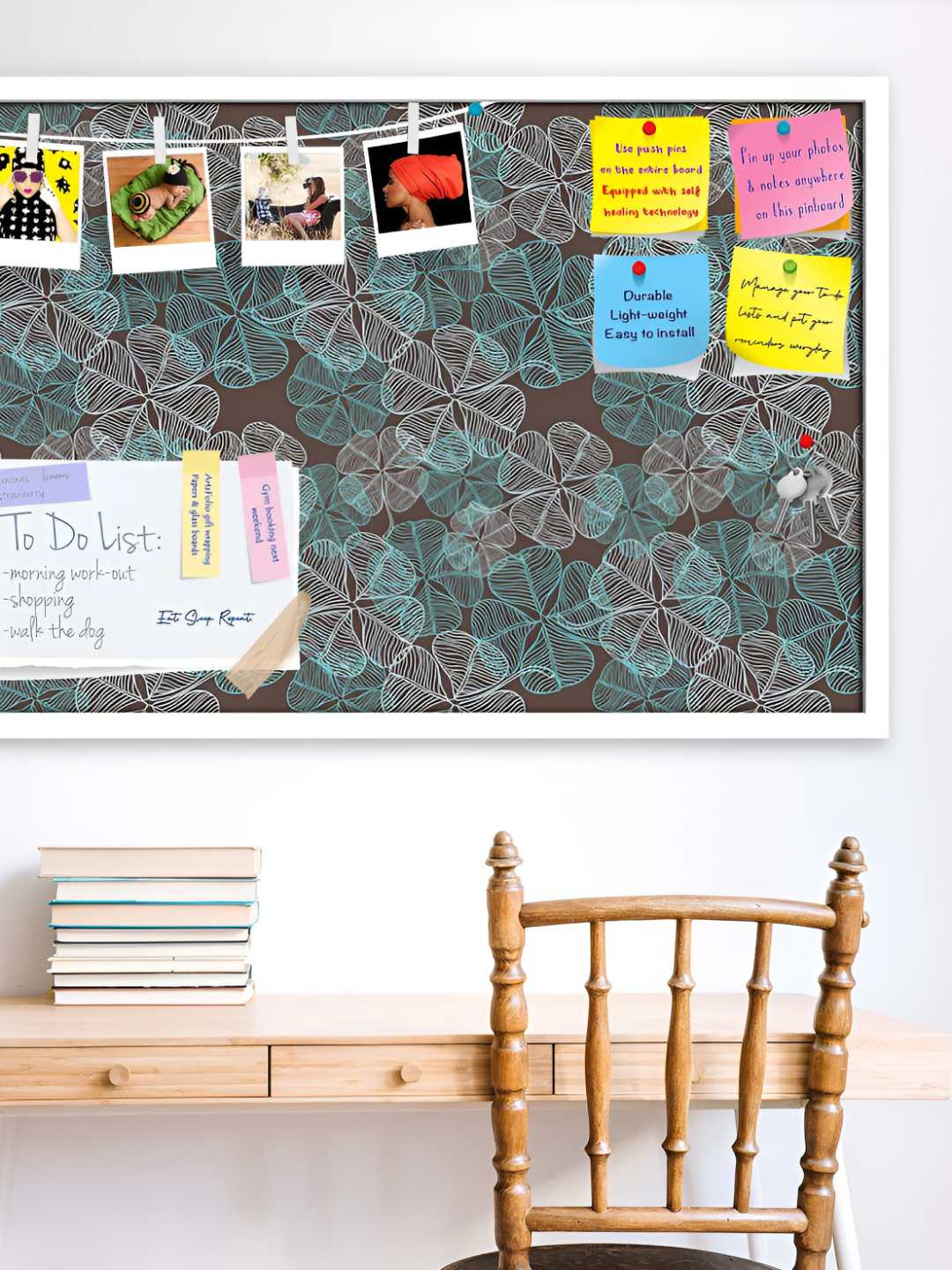 

ArtzFolio Wooden Notice Pin Board, Multi