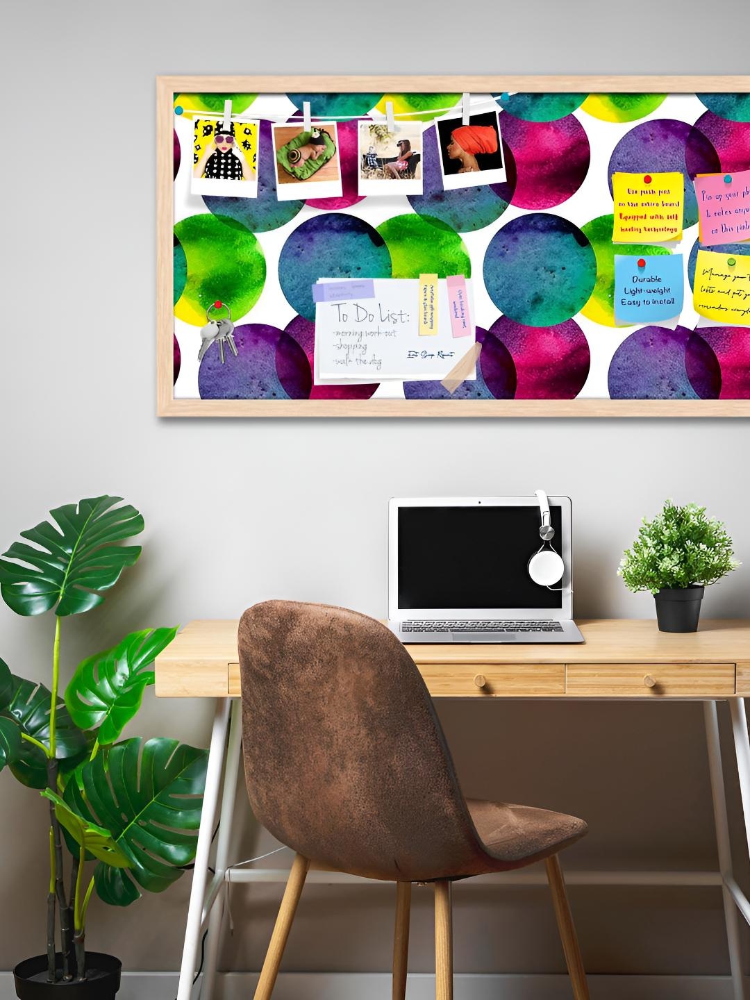 

ArtzFolio Wooden Notice Pin Board, Multi