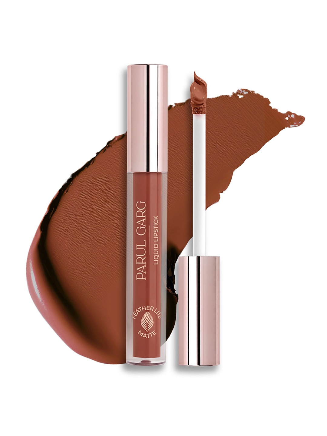 

Parul Garg Featherlite Matte Liquid Lipstick - 2.5 ml - Paradise 32, Brown