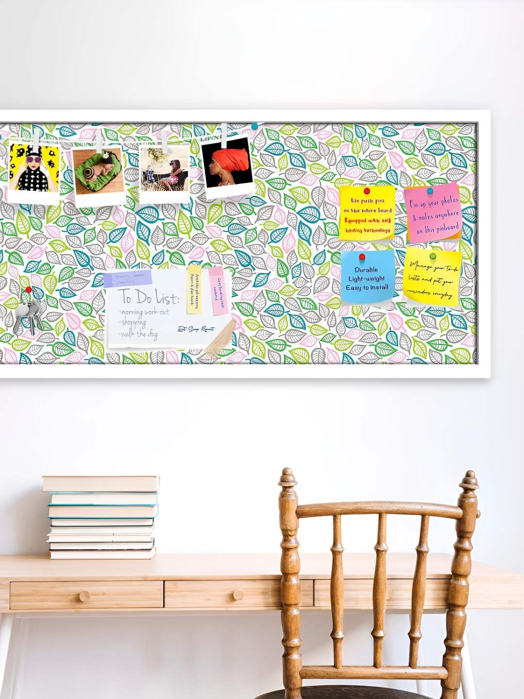 

ArtzFolio Wooden Notice Pin Board, Multi