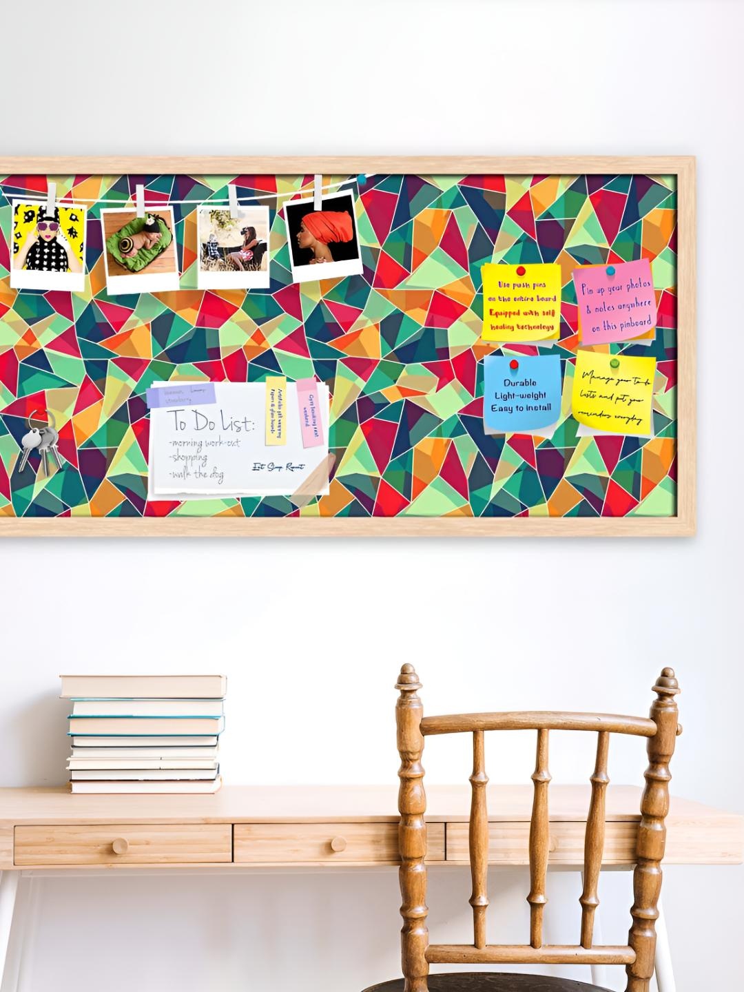 

ArtzFolio Wooden Notice Pin Board, Multi