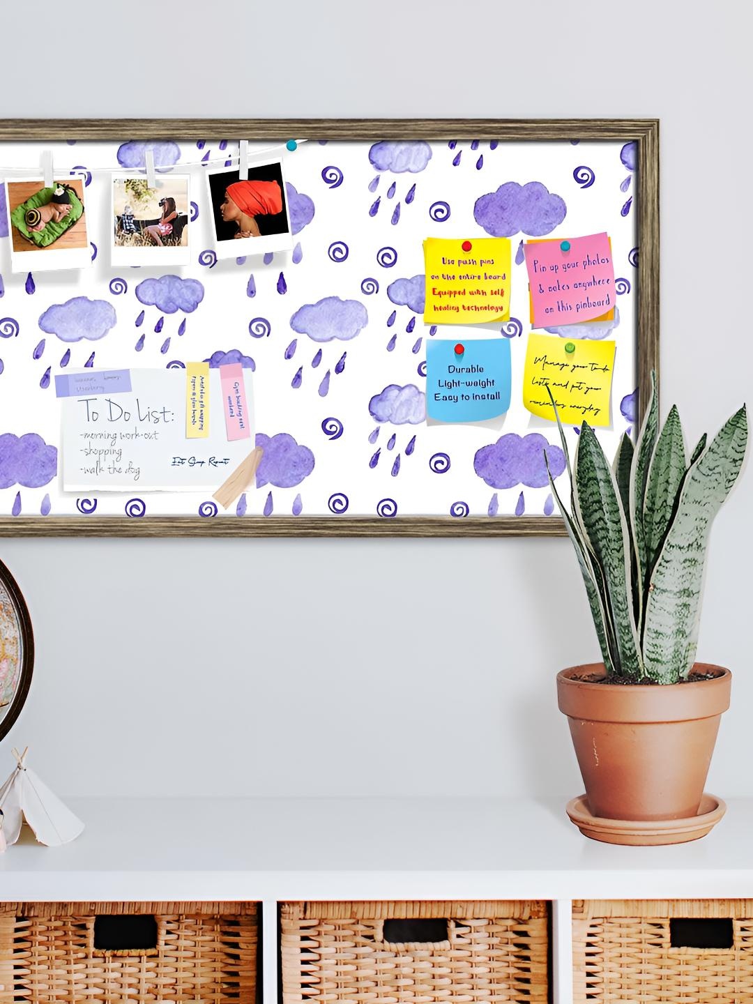 

ArtzFolio Wooden Notice Pin Board, Multi