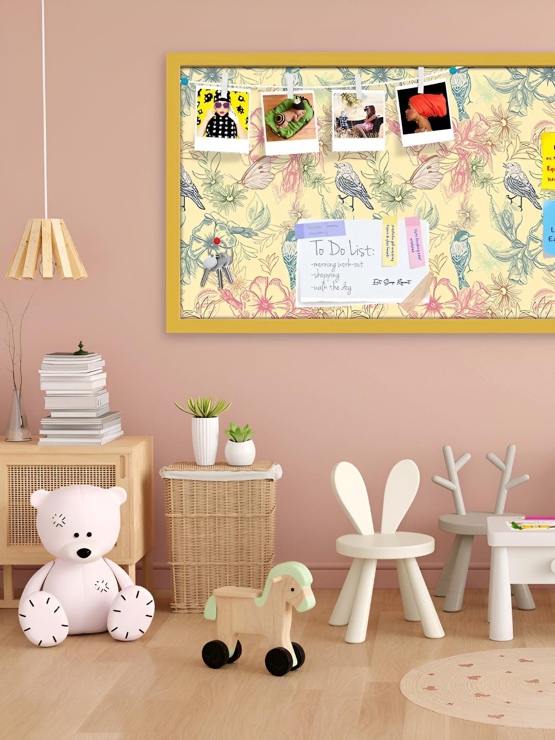

ArtzFolio Wooden Notice Pin Board, Multi