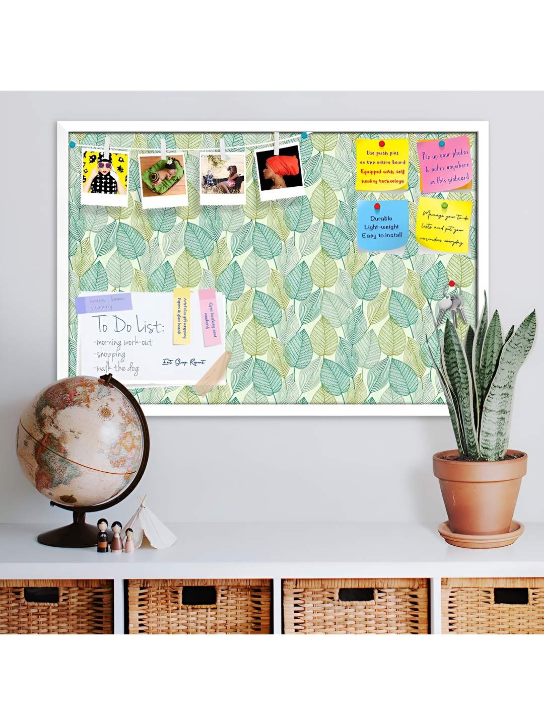 

ArtzFolio Wooden Notice Pin Board, Multi