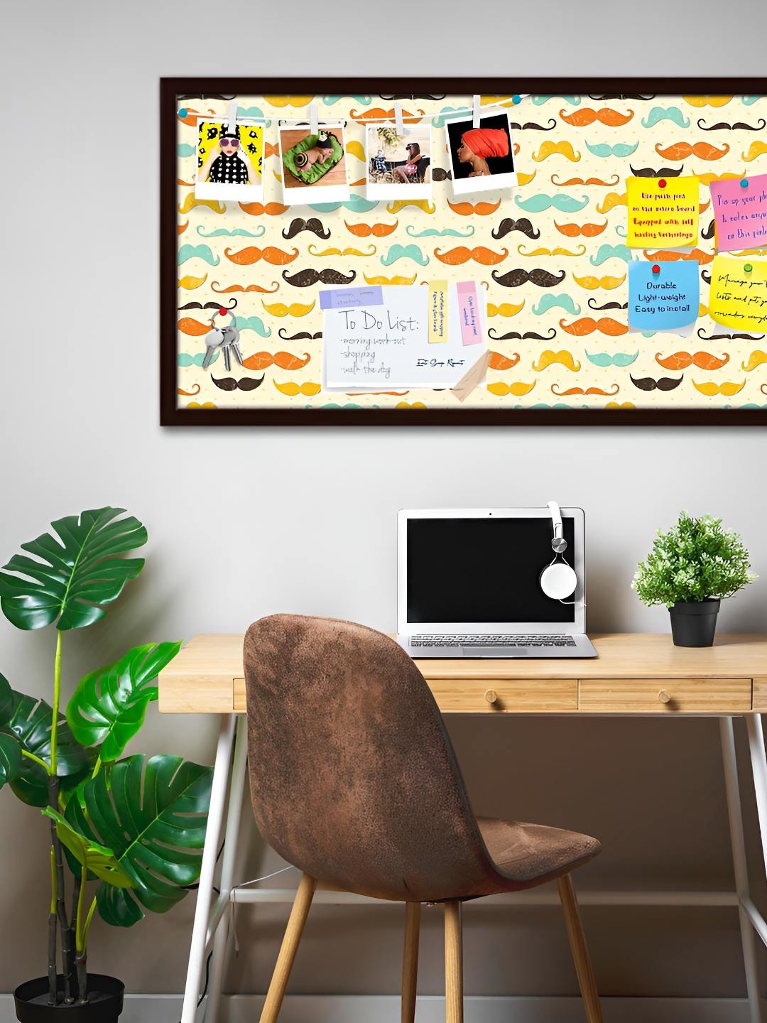 

ArtzFolio Wooden Notice Pin Board, Multi