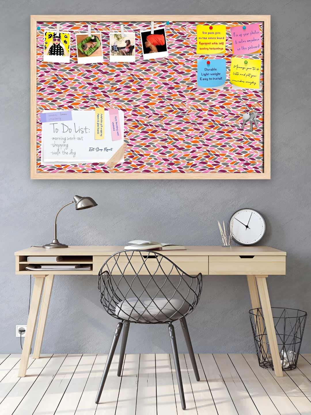 

ArtzFolio Wooden Notice Pin Board, Multi