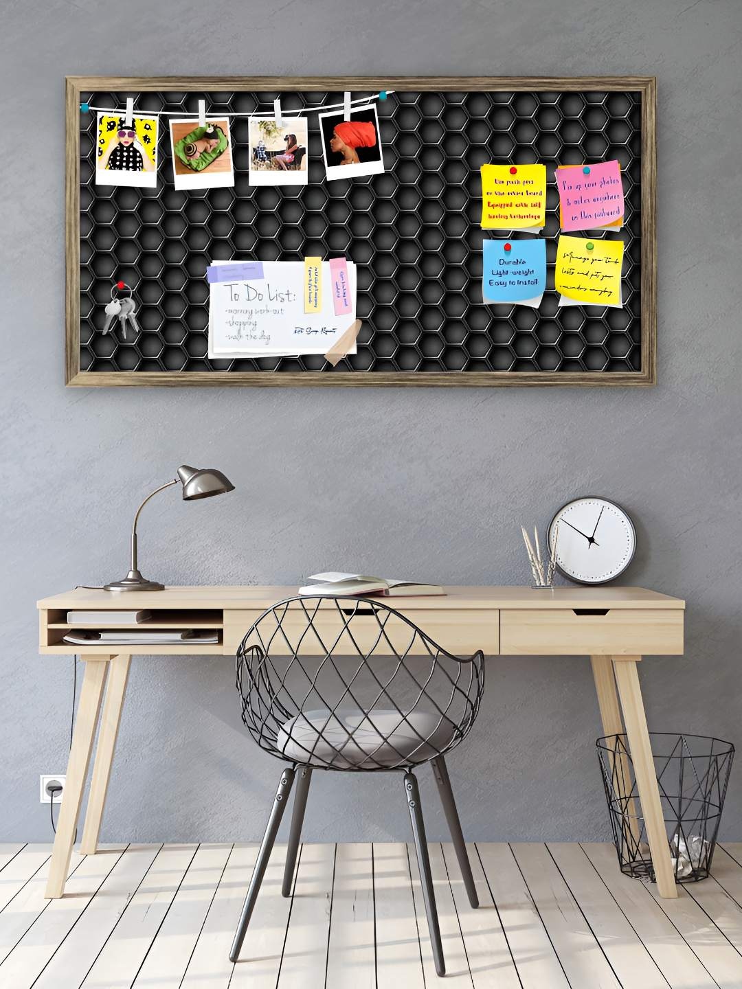 

ArtzFolio Wooden Notice Board, Multi