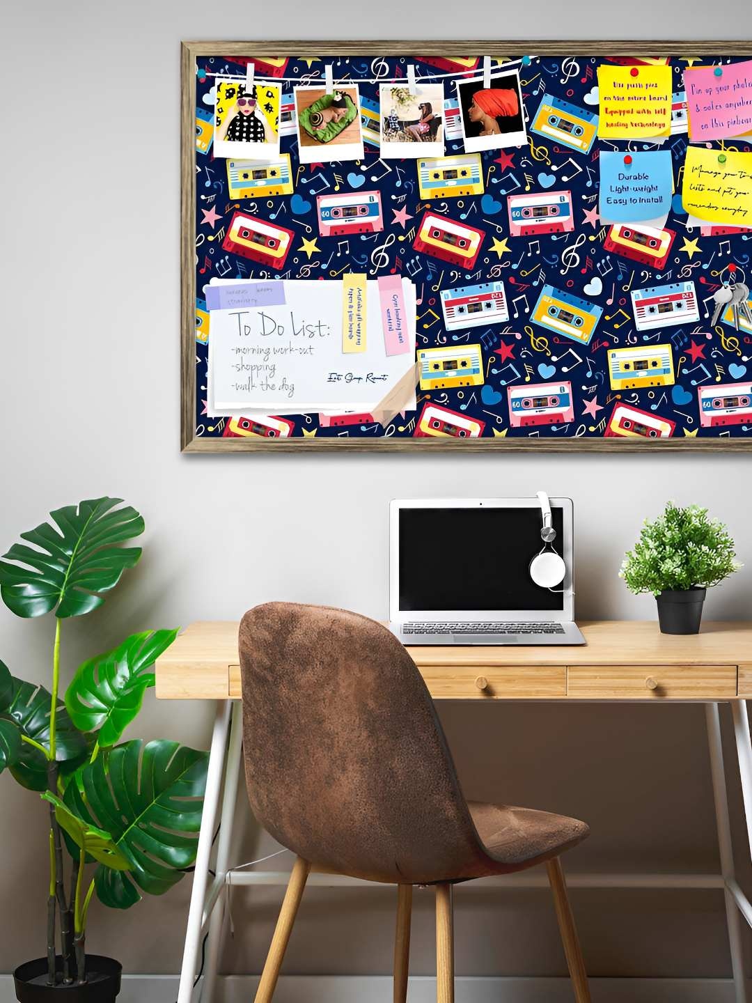 

ArtzFolio Wooden Notice Pin Board, Multi