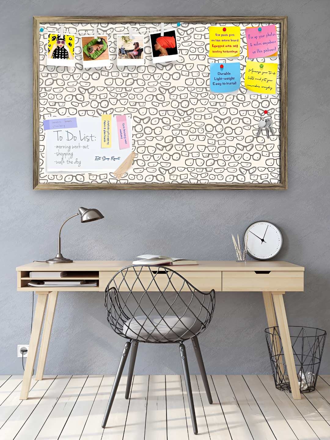 

ArtzFolio Wooden Notice Board, Multi