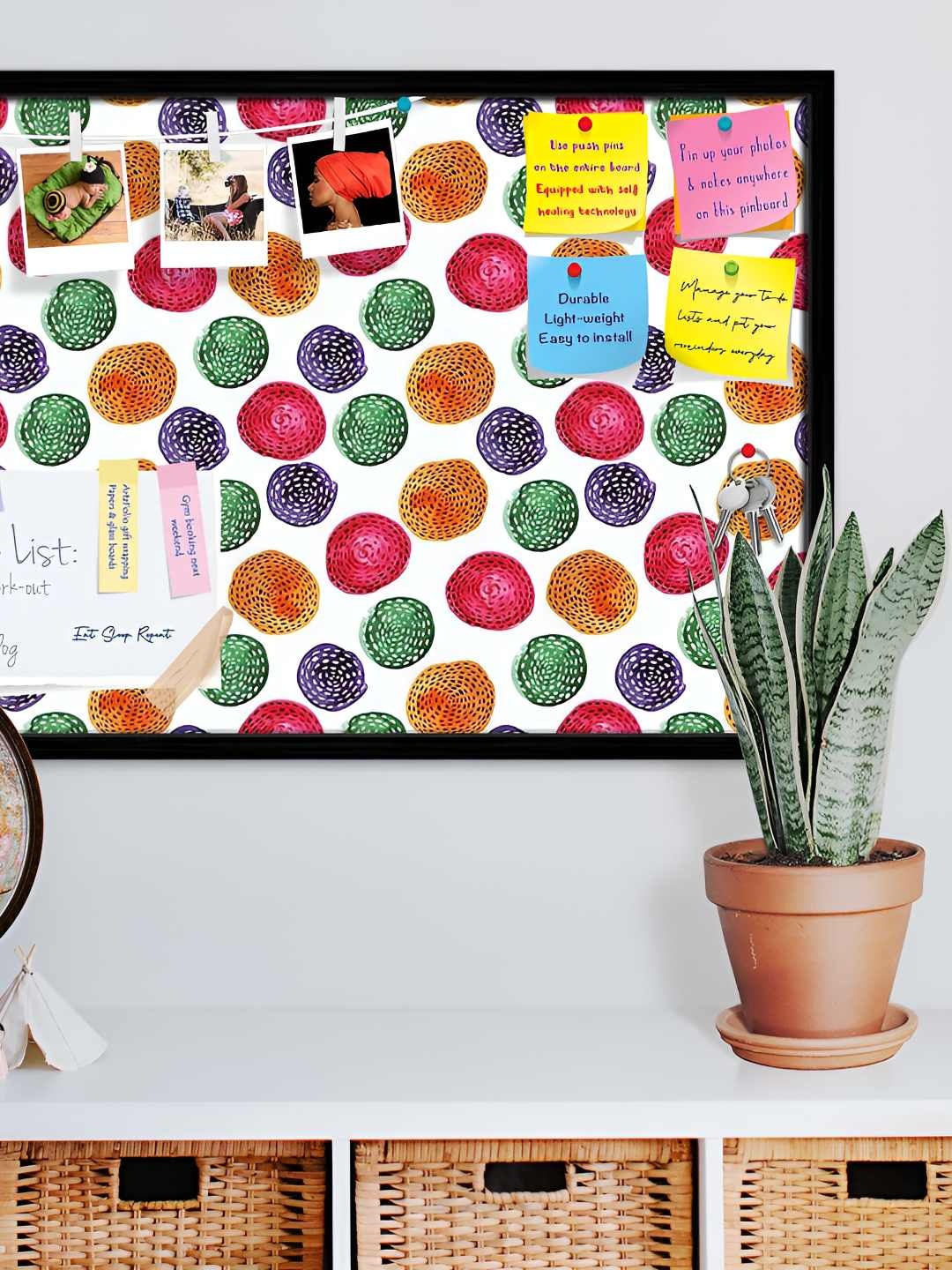

ArtzFolio Wooden Notice Pin Board, Multi