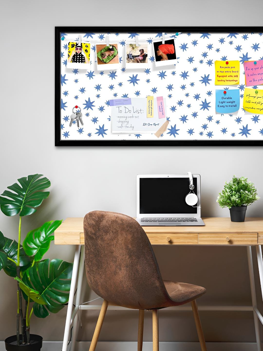 

ArtzFolio Wooden Notice Pin Board, Multi